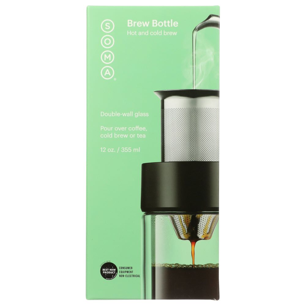 SOMA: Black Brew Bottle, 12 oz