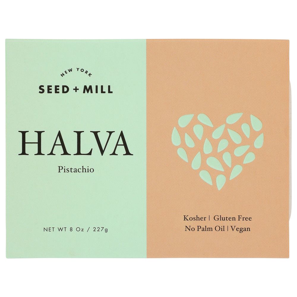 SEED & MILL: Pistachio Halva, 8 oz