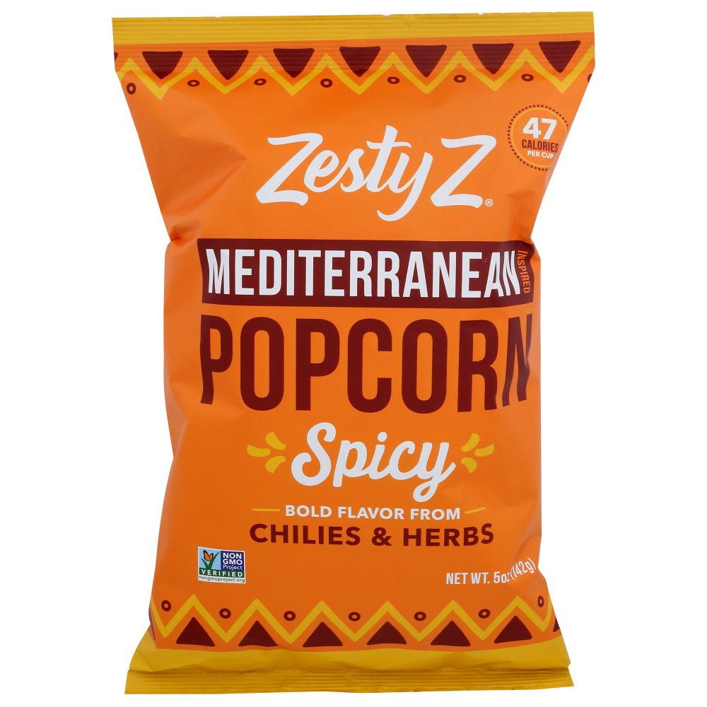 ZESTY Z: Spicy Mediterranean Popcorn, 5 oz