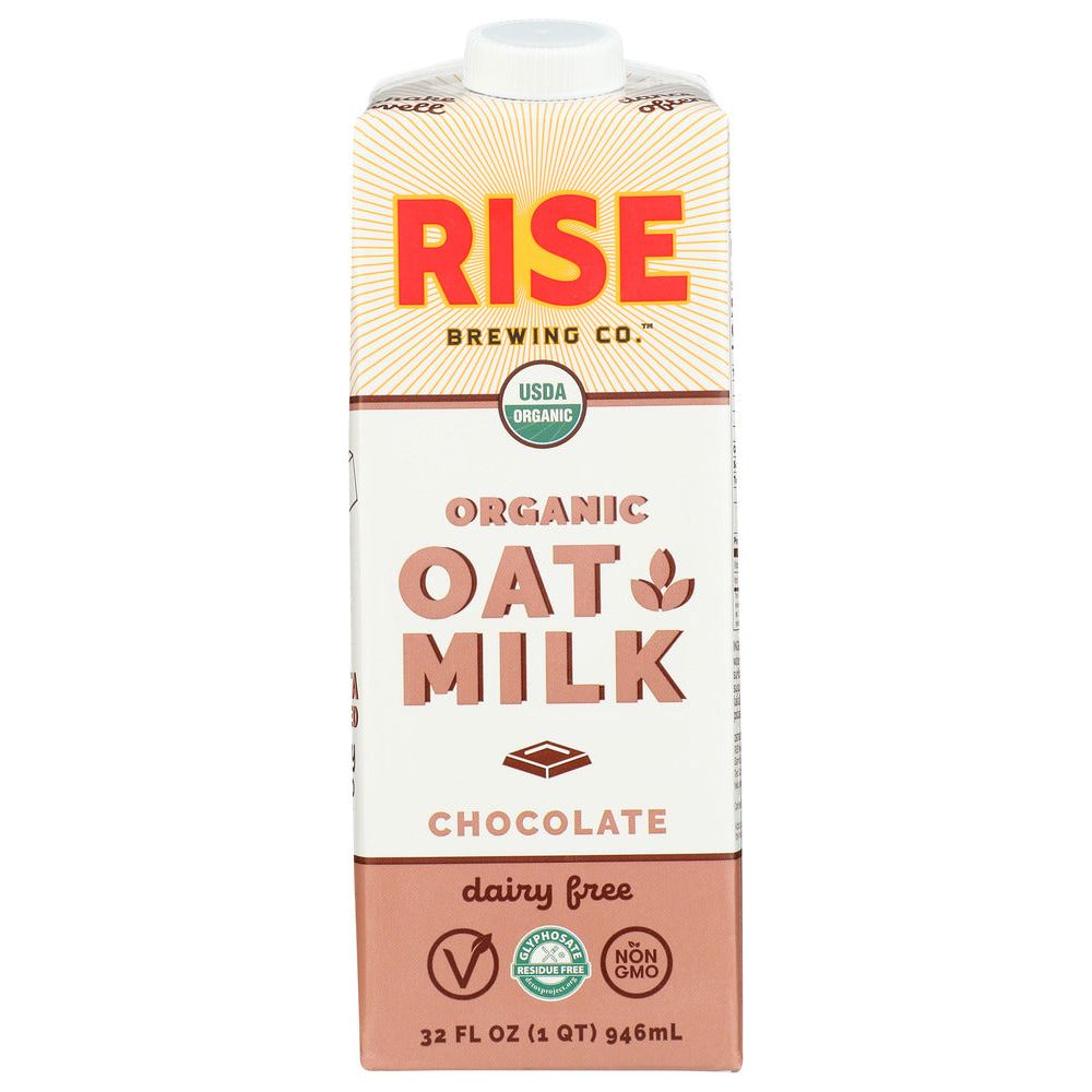 RISE BREWING CO: Organic Chocolate Oat Milk, 32 fo