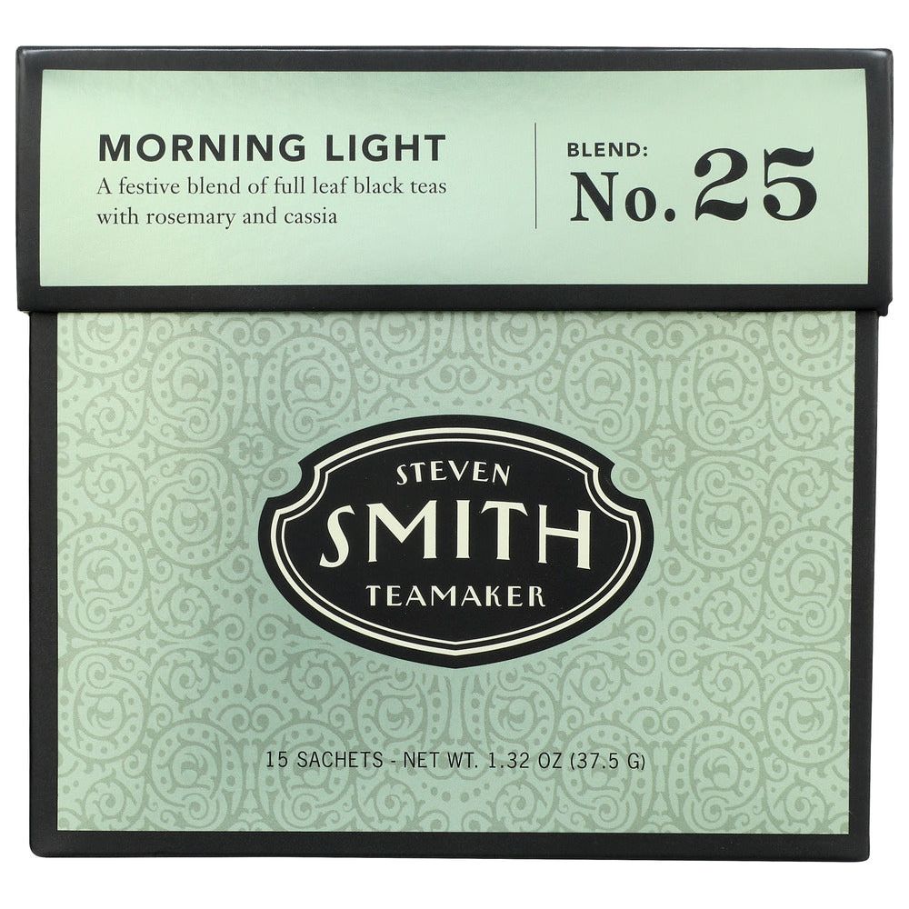 SMITH: Tea Black Morning Light, 15 bg