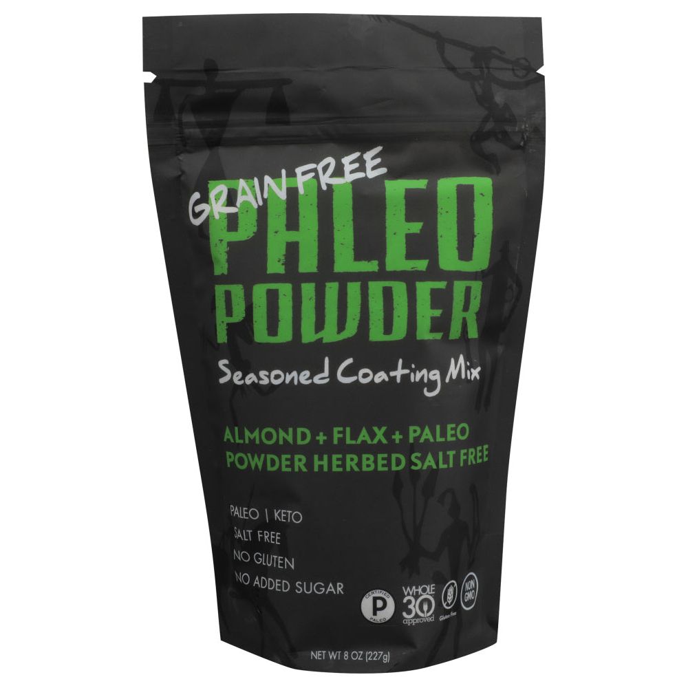 PALEO POWDER: Coating Mx Hrbd Salt Free, 8 oz
