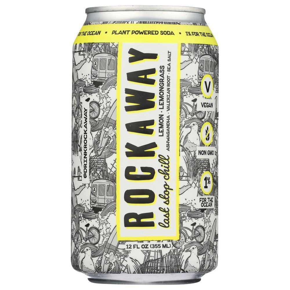 ROCKAWAY: Last Stop Chill Soda, 12 fo