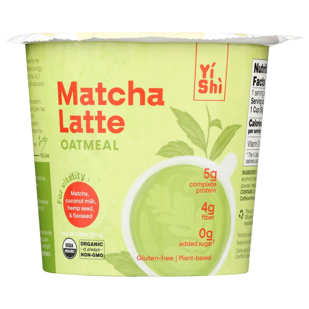 YISHI: Oatmeal Matcha Latte, 1.76 oz