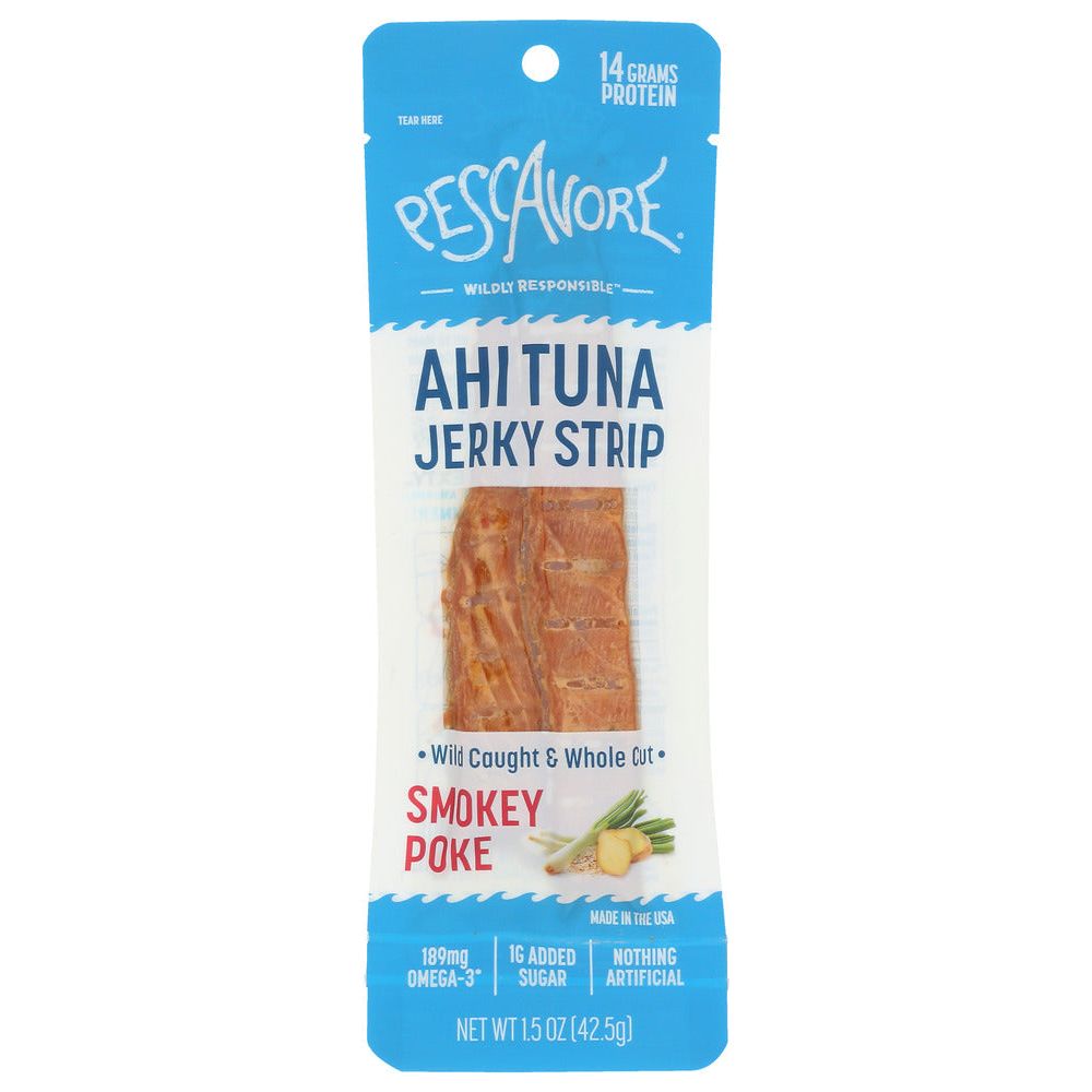 PESCAVORE: Smokey Poke Jerky, 1.5 oz