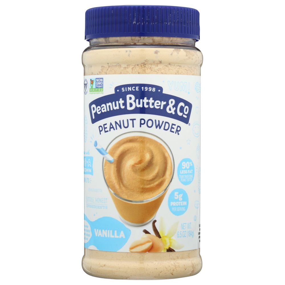 PEANUT BUTTER & CO: Powdered Peanut Butter Vanilla, 6.5 Oz