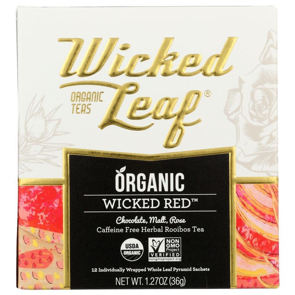 WICKED LEAF ORGANIC TEA: Organic Wicked Red, 36 gm