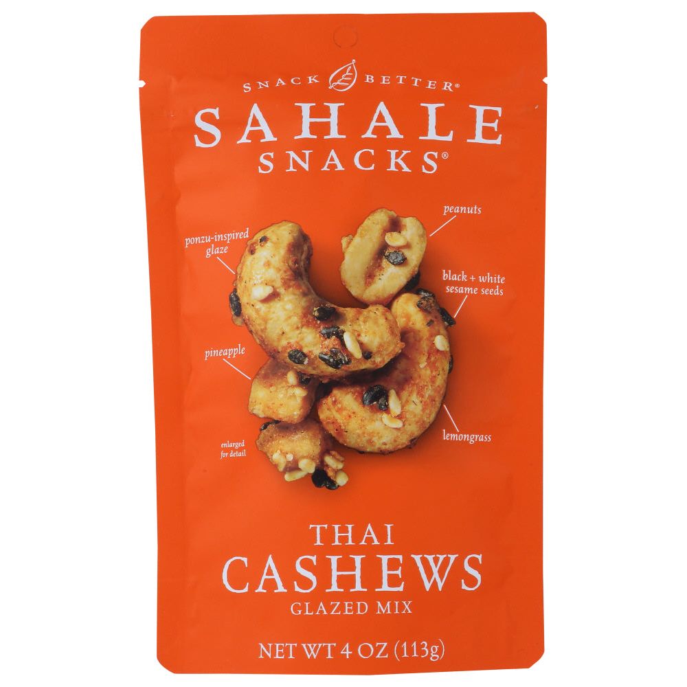 SAHALE SNACKS: Mix Glzd Thai Cashew, 4 oz