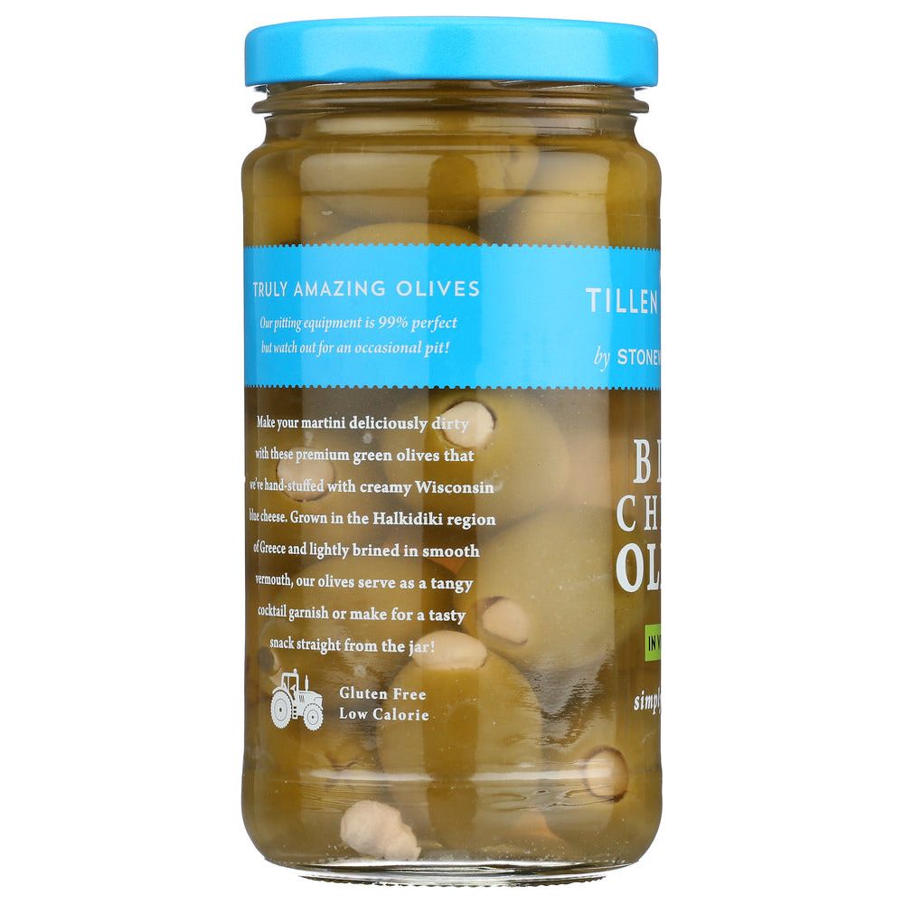 TILLEN FARMS: Olives Blue Cheese, 12 OZ