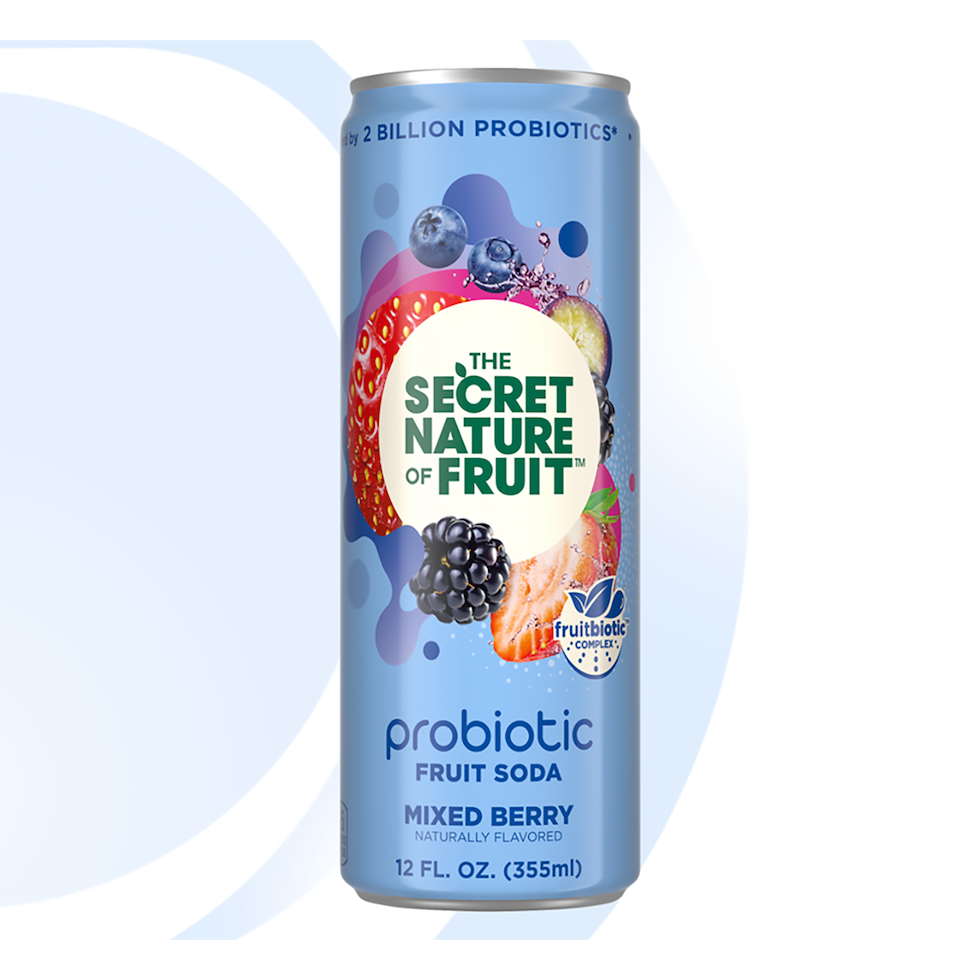 THE SECRET NATURE OF FRUIT: Soda Prob Mixed Berry, 12 fo