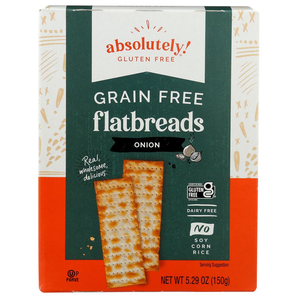 ABSOLUTELY GLUTEN FREE: Flatbread Gf Tstd Onion, 5.29 oz - #tag1# - #tag2#