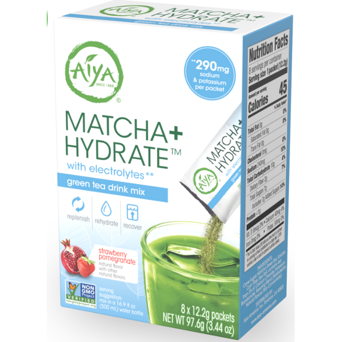 AIYA: Tea Matcha Plus Hydrate, 3.44 oz - #tag1# - #tag2#
