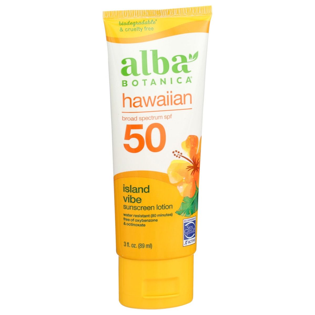 ALBA BOTANICA: Hawaiian Natural Sunblock Green Tea 50 SPF, 4 Oz - #tag1# - #tag2#
