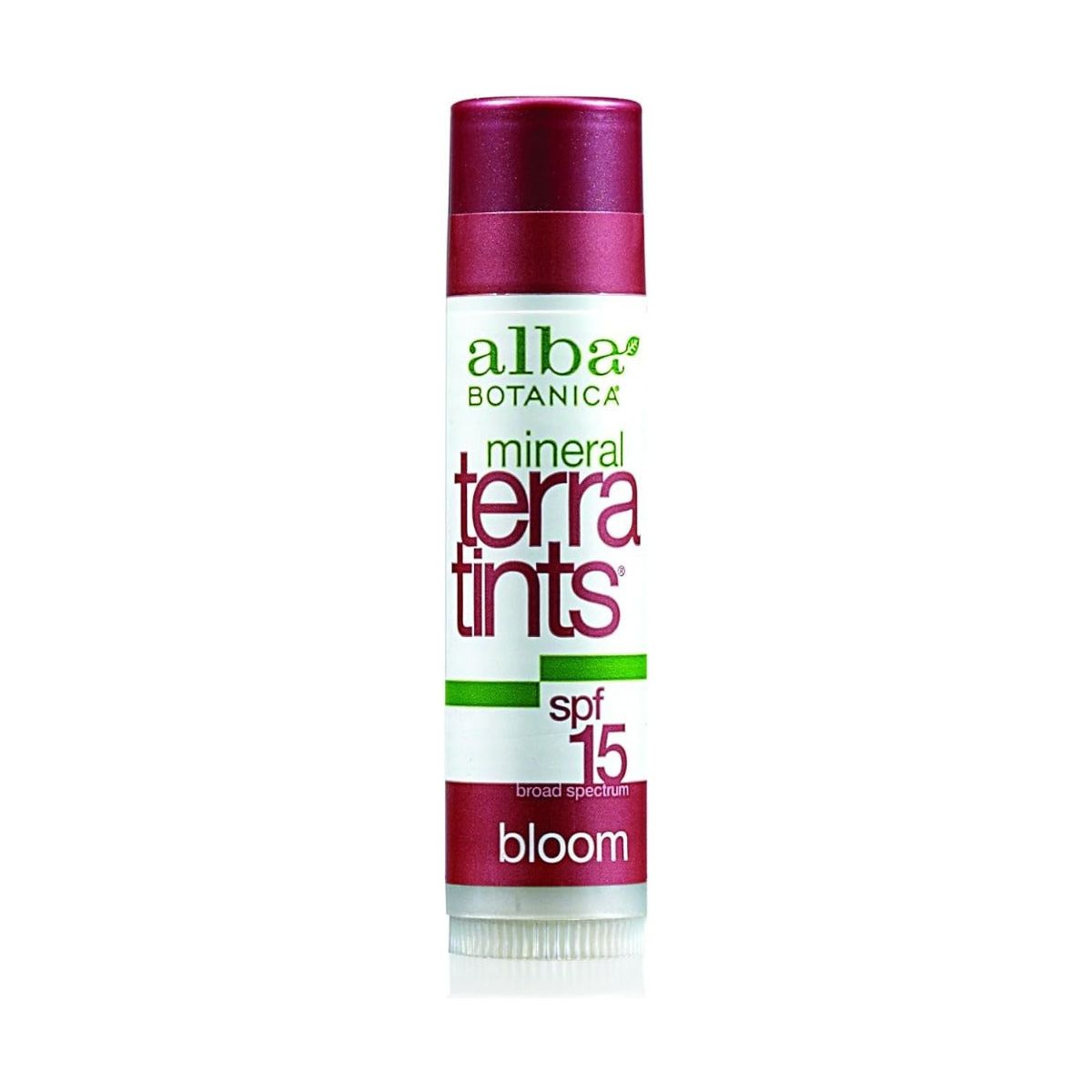 ALBA BOTANICA: Terra Tints Lip Balm Bloom Spf8, 0.15 oz - #tag1# - #tag2#