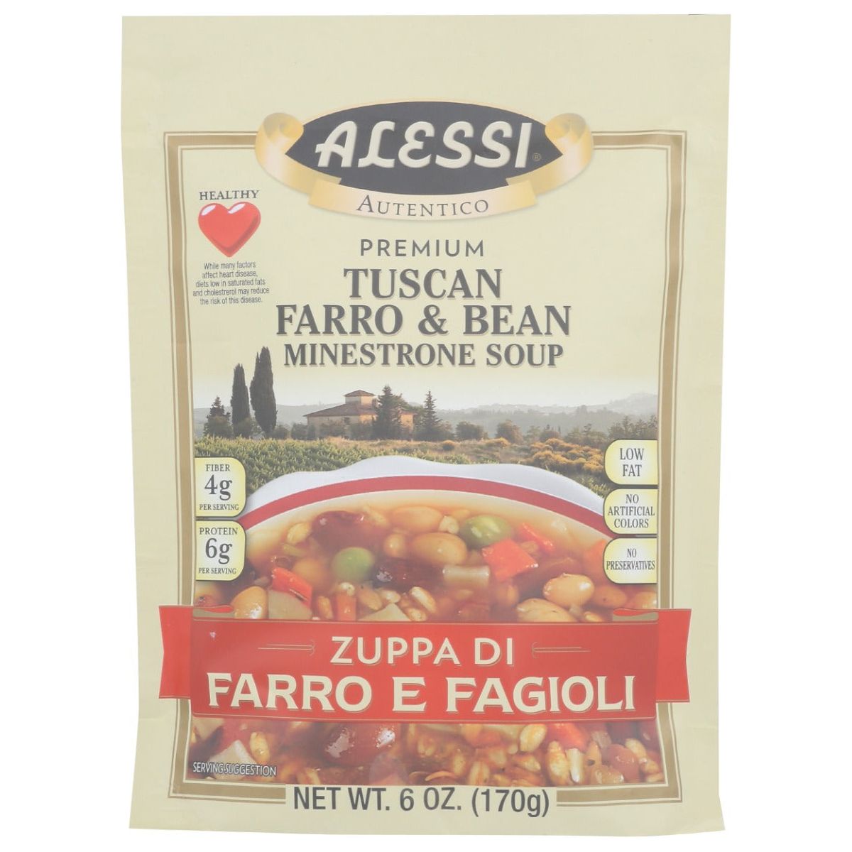 ALESSI: Mix Soup Tscn Farro Bean, 6 oz - #tag1# - #tag2#