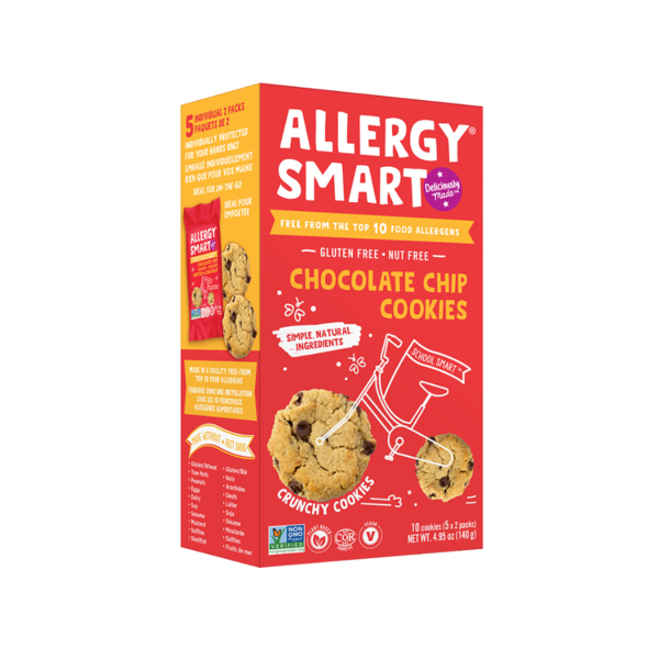 ALLERGY SMART: Chocolate Chip Cookies, 4.95 oz - #tag1# - #tag2#