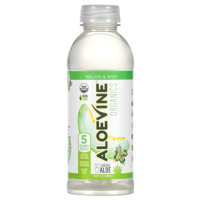 ALOEVINE: Bev Aloe Melon Mint, 16.9 fo - #tag1# - #tag2#