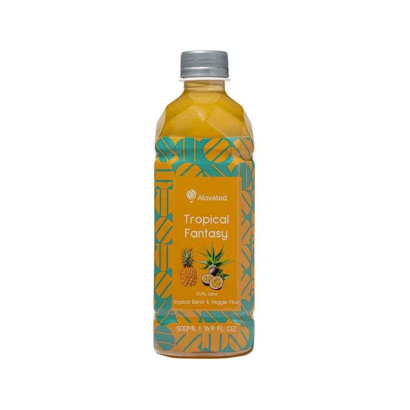 ALOVATED: Tropical Fantasy Aloe Vera Juice, 16.9 fo - #tag1# - #tag2#