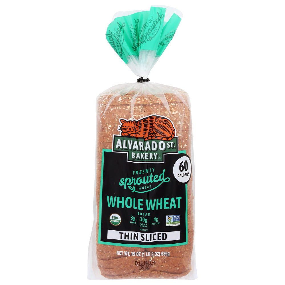 ALVARADO STREET BAKERY: Bread Wheat Thin Sliced, 19 oz - #tag1# - #tag2#