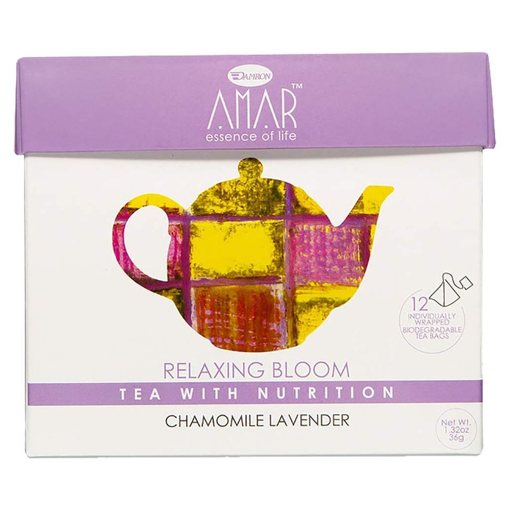 AMAR ESSENCE OF LIFE TEA WITH NUTRITION: Tea Chamomile Lavndr 12Ct, 1.32 oz - #tag1# - #tag2#