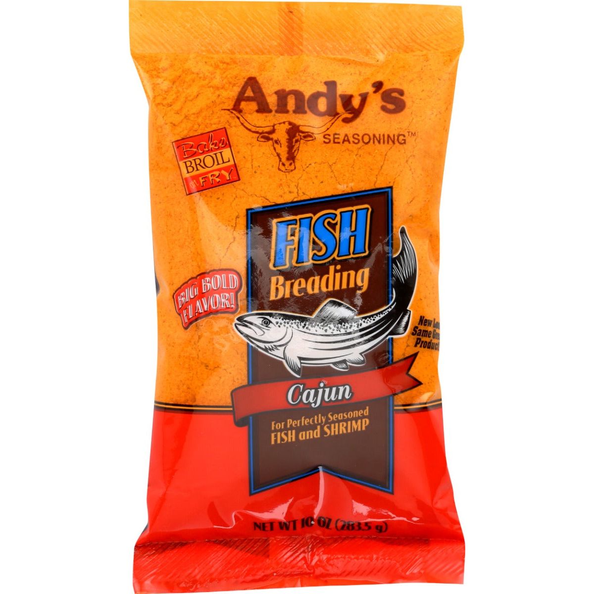 ANDYS: Cajun Fish Breading, 10 oz - #tag1# - #tag2#