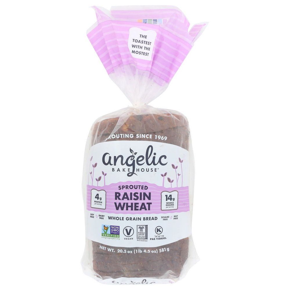 ANGELIC BAKEHOUSE: Bread Sprtd Raisin, 20.5 oz - #tag1# - #tag2#