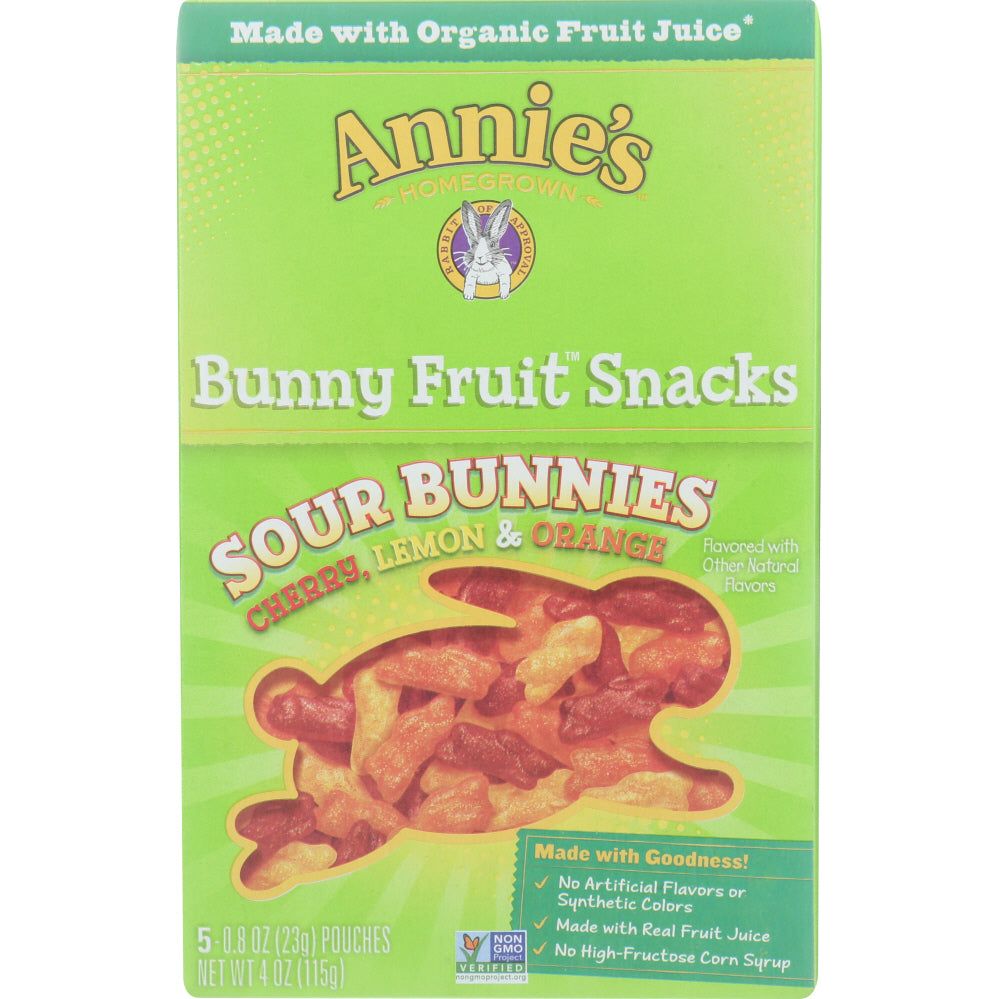 ANNIES HOMEGROWN: Fruit Snack Sour, 4 oz - #tag1# - #tag2#