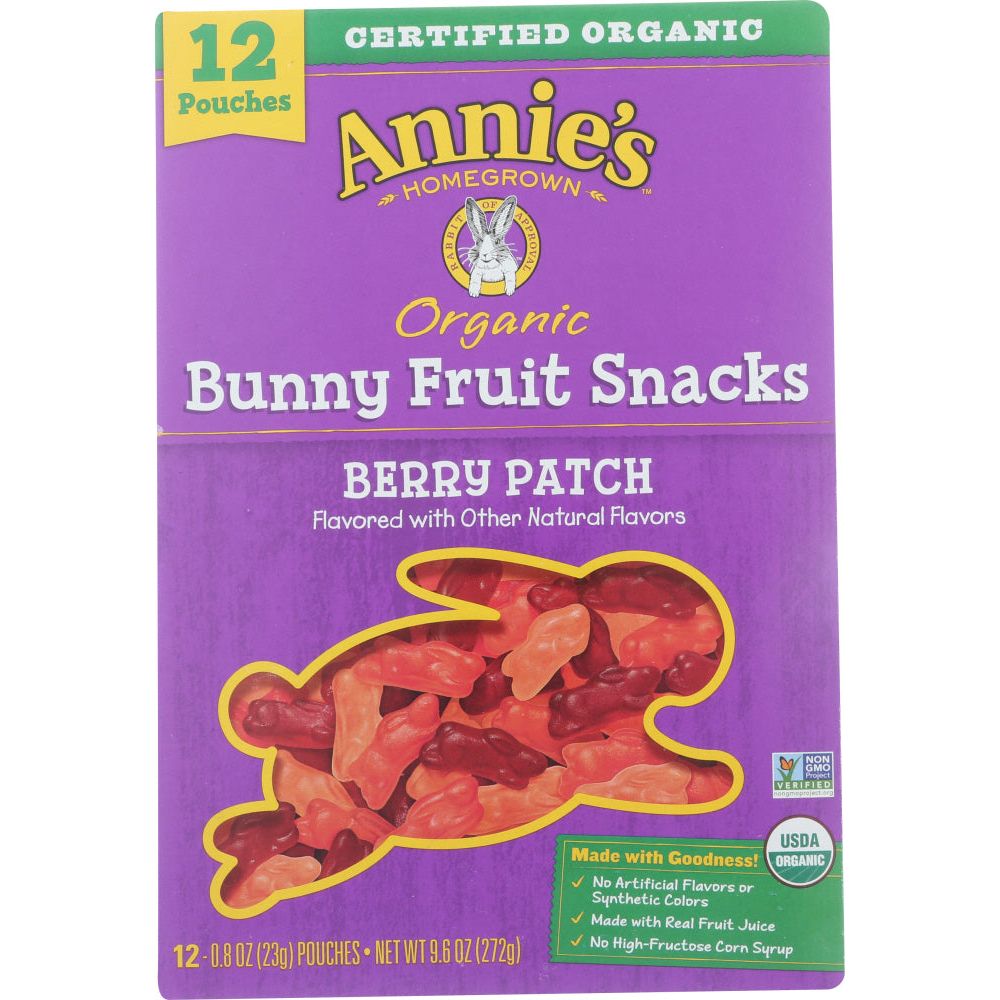 ANNIES HOMEGROWN: Fruit Snacks Bny Berry, 9.6 oz - #tag1# - #tag2#