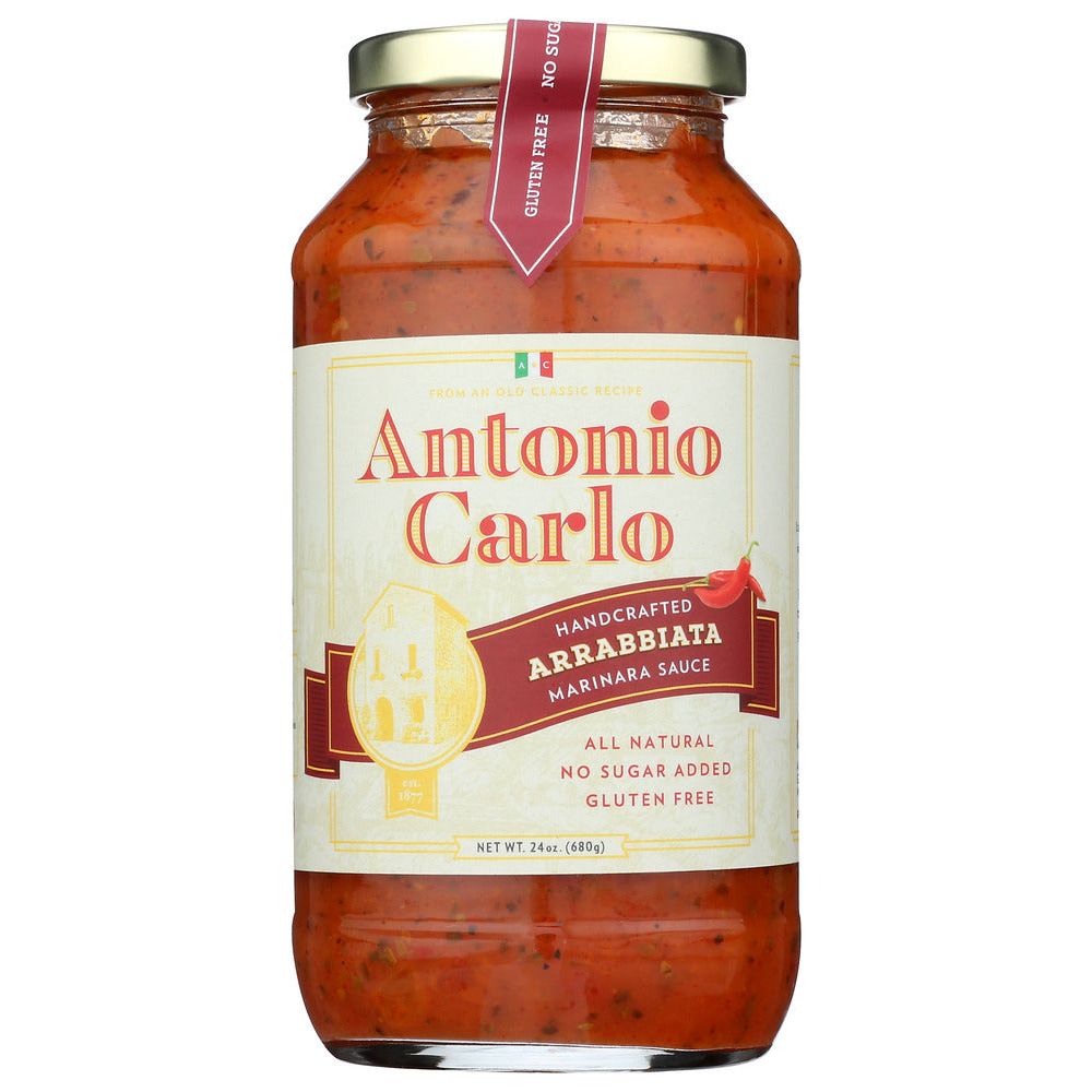 ANTONIO CARLO GOURMET SAUCE: Sauce Arrabbiata, 24 oz - #tag1# - #tag2#