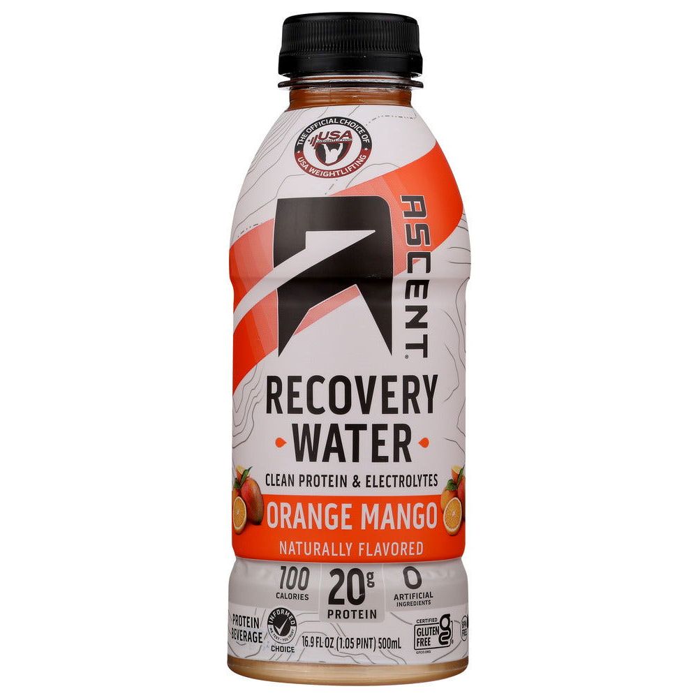 ASCENT: Orange Mango Recovery Water, 16.9 fo - #tag1# - #tag2#