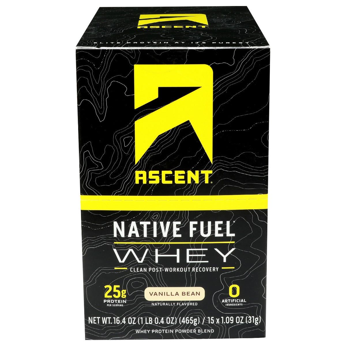 ASCENT: Whey Prtn Vanilla Bean 15Pk, 6 oz - #tag1# - #tag2#