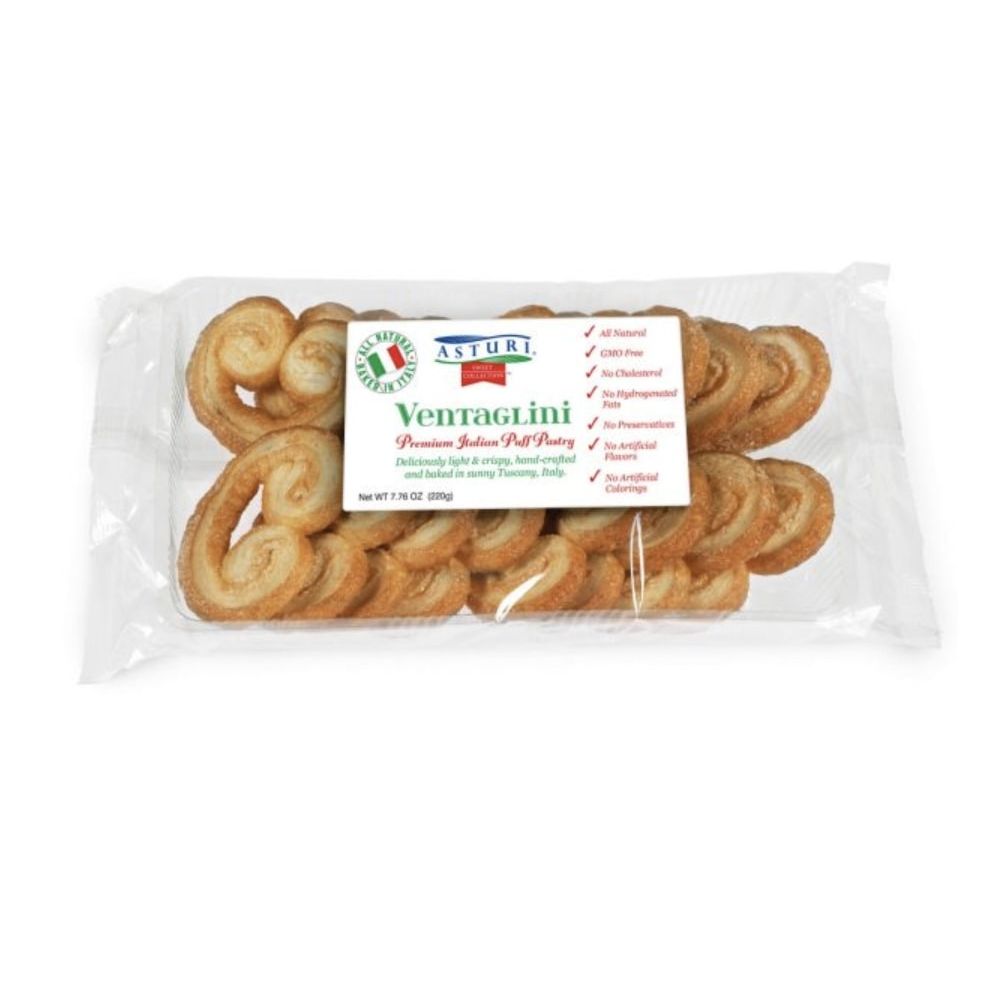 ASTURI: Puff Pastry Ventaglini, 7.76 oz - #tag1# - #tag2#