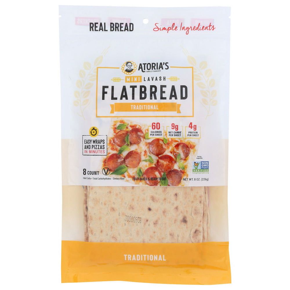 ATORIAS: Lavash Mini Traditional, 8 oz - #tag1# - #tag2#