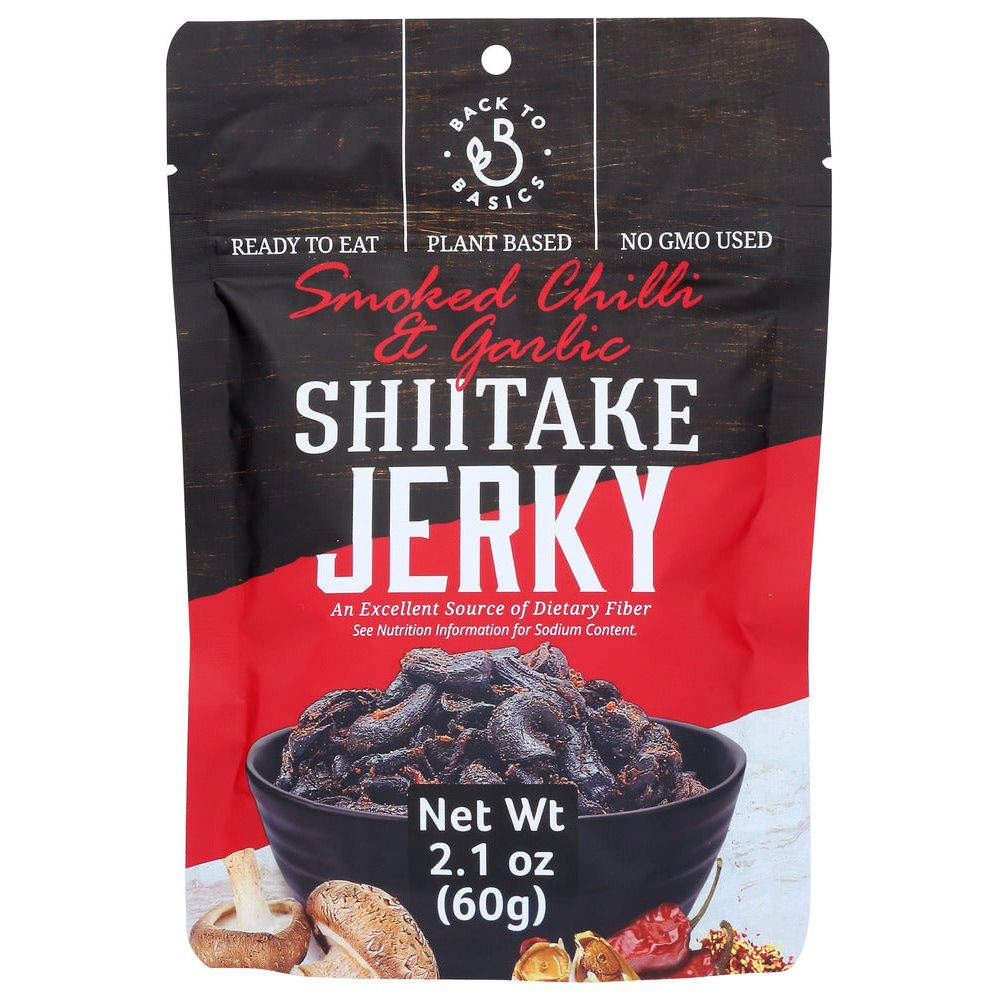 BACK TO BASICS: Jerky Mshrm Chili Garlic, 2.12 oz - #tag1# - #tag2#