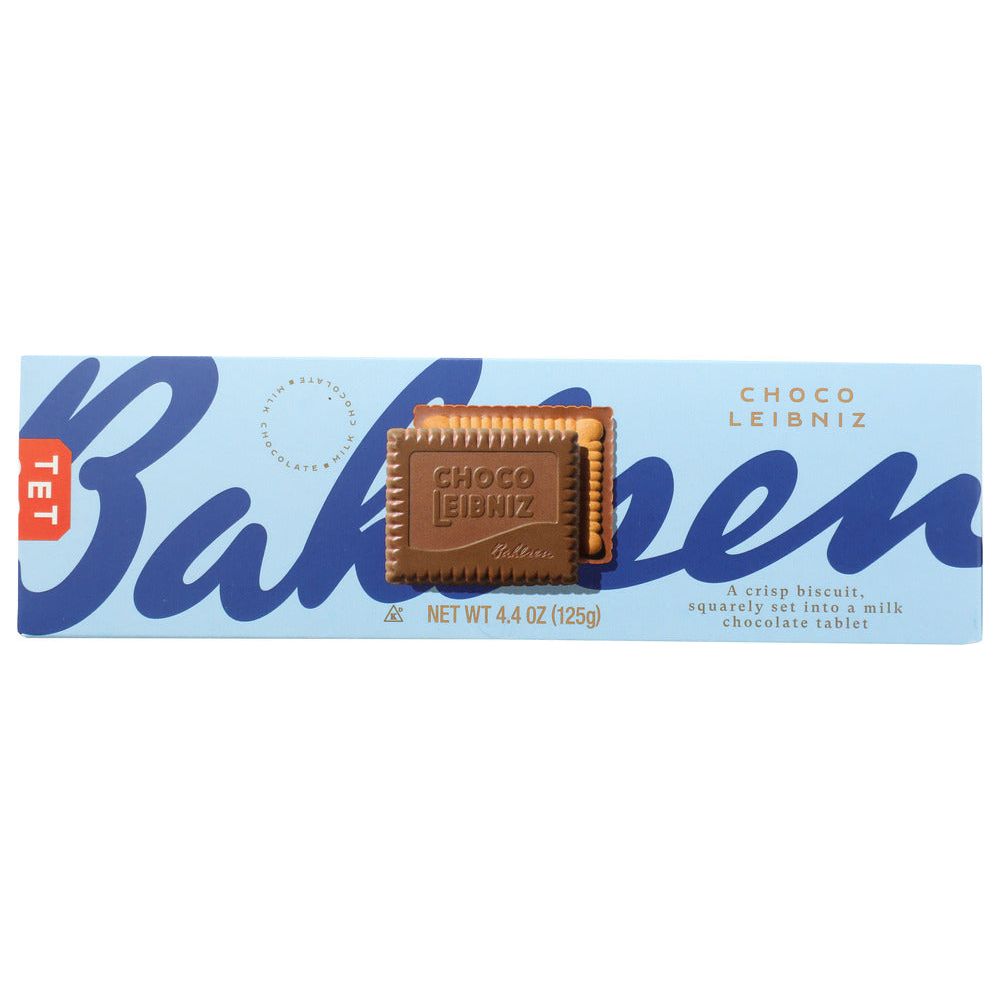 BAHLSEN: Choco Leibniz Milk Chocolate Covered Biscuits, 4.4 oz - #tag1# - #tag2#