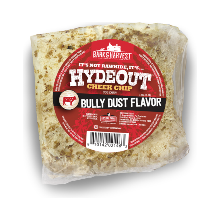 BARK AND HARVEST: Cheek Chips Bully Dust Flavor, 1.06 oz - #tag1# - #tag2#