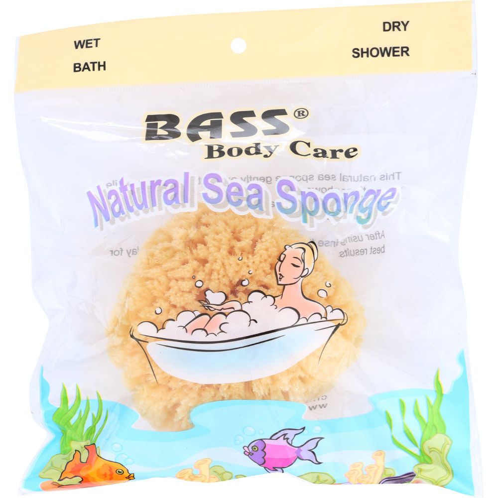 BASS BRUSHES: Bass 1139 Natural Sea Sponge Large, 1 ea - #tag1# - #tag2#
