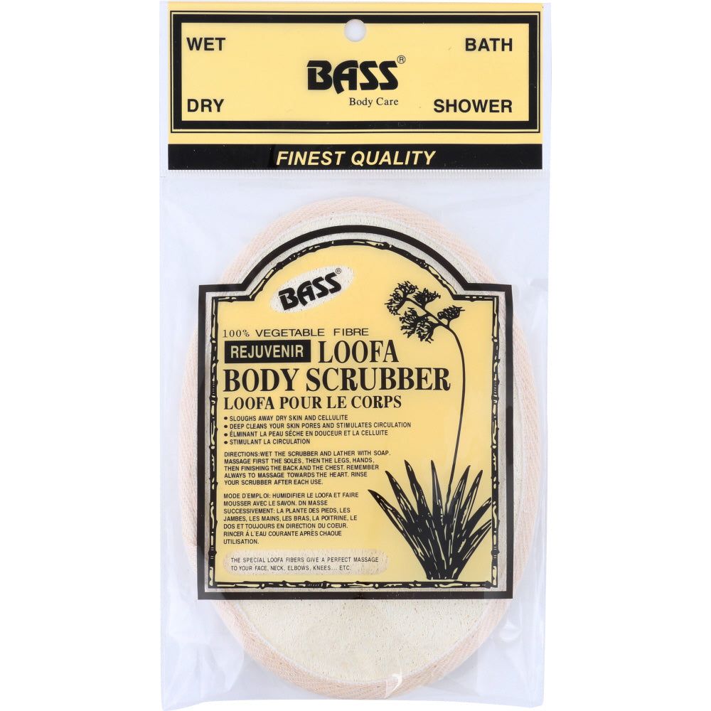 BASS BRUSHES: Loofa Bath Body Hand Pad, 1 ea - #tag1# - #tag2#
