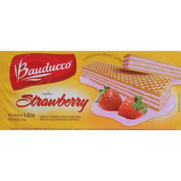 BAUDUCCO: Strawberry Wafer, 5.82 oz - #tag1# - #tag2#