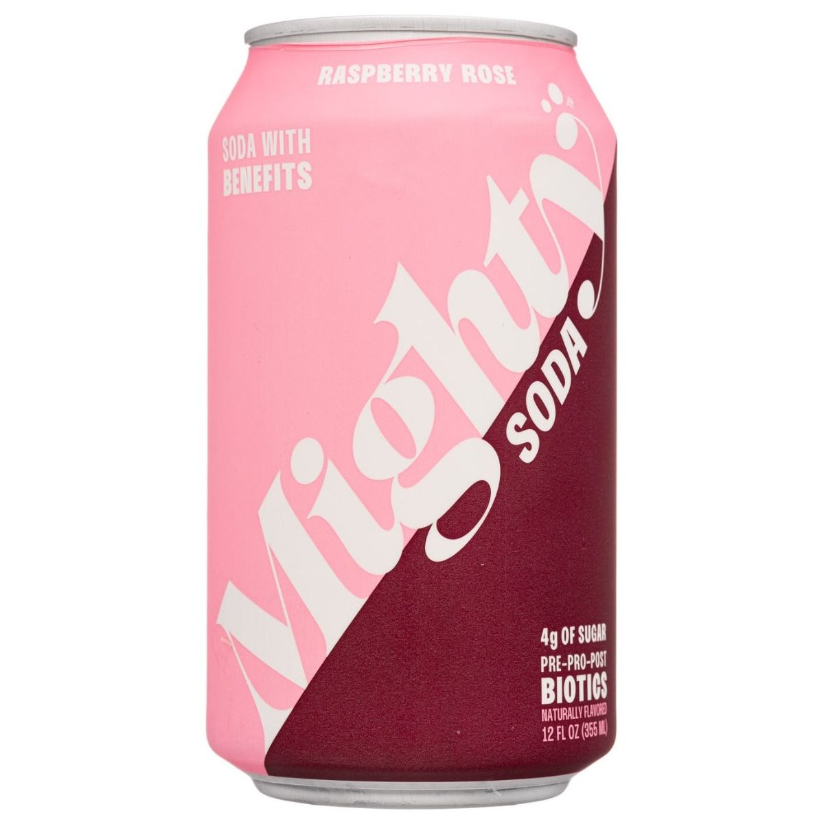 BELIV COMPANY: Mighty Soda Raspberry Rose, 12 fo - #tag1# - #tag2#