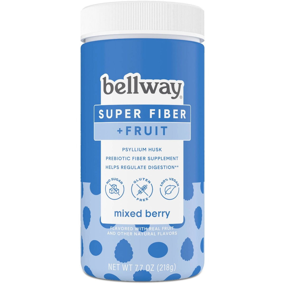 BELLWAY: Super Fiber Mixed Berry Powder, 7.7 oz - #tag1# - #tag2#
