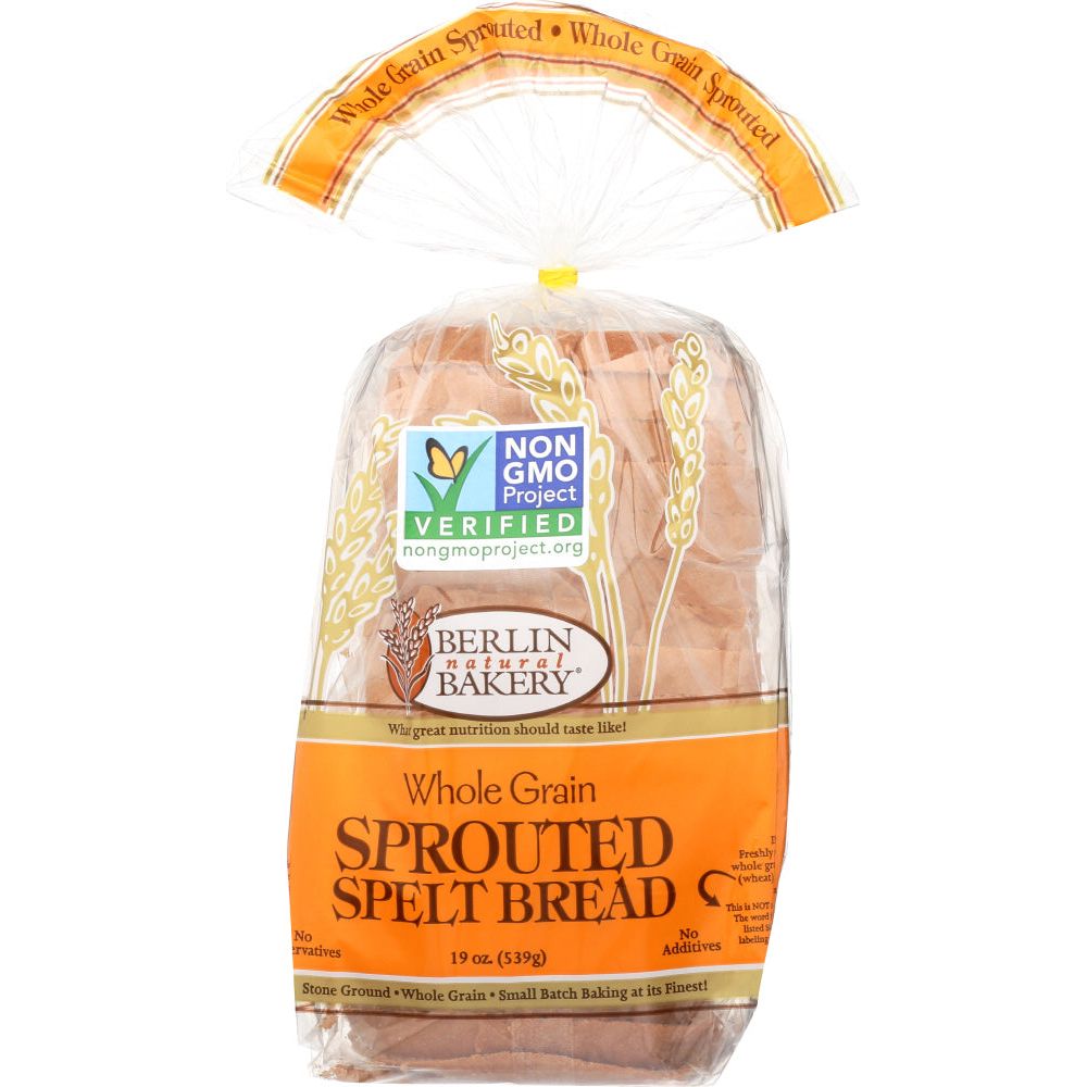 BERLIN BAKERY: Whole Grain Spelt Sprouted Bread, 19 Oz - #tag1# - #tag2#