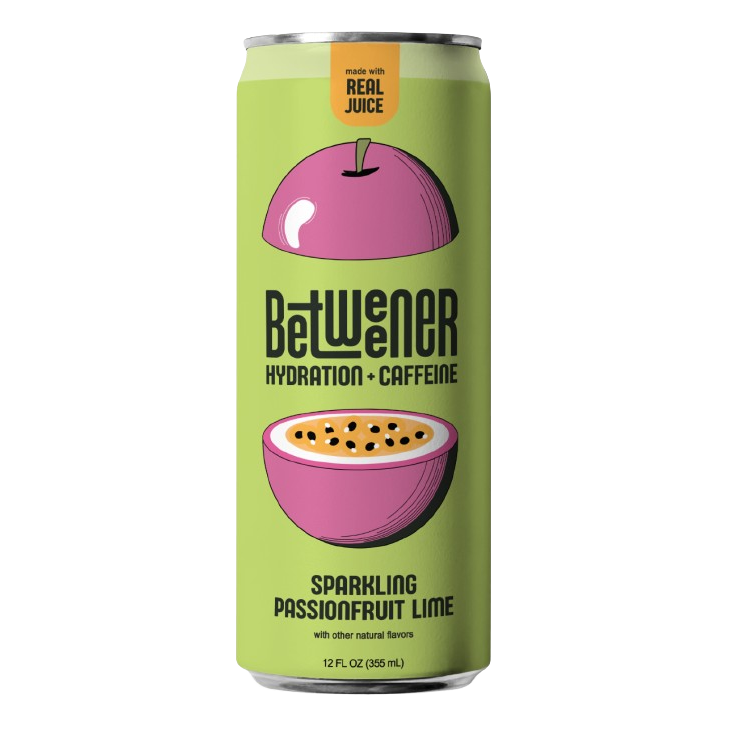 BETWEENER: Hydration Caffeine Passionfruit Lime, 12 fo - #tag1# - #tag2#