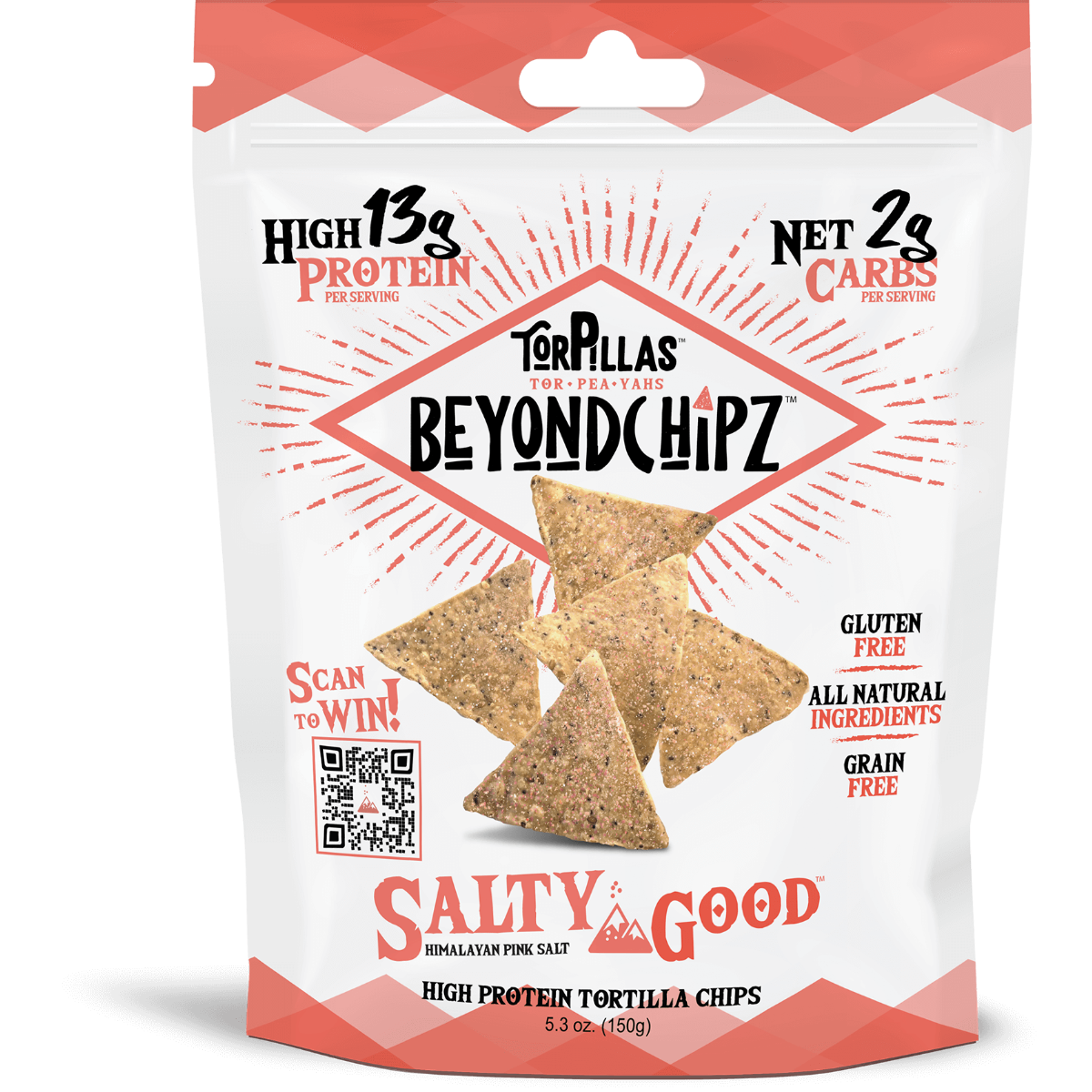 BEYONDCHIPZ: Salty Good Chips, 5.3 oz - #tag1# - #tag2#