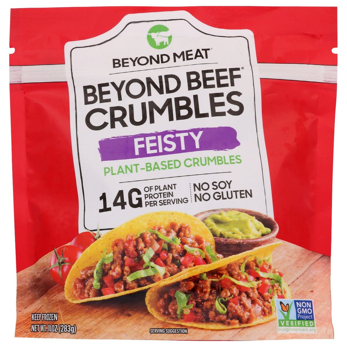 BEYOND MEAT: Beyond Beef Feisty Plant Based Crumbles, 10 oz - #tag1# - #tag2#