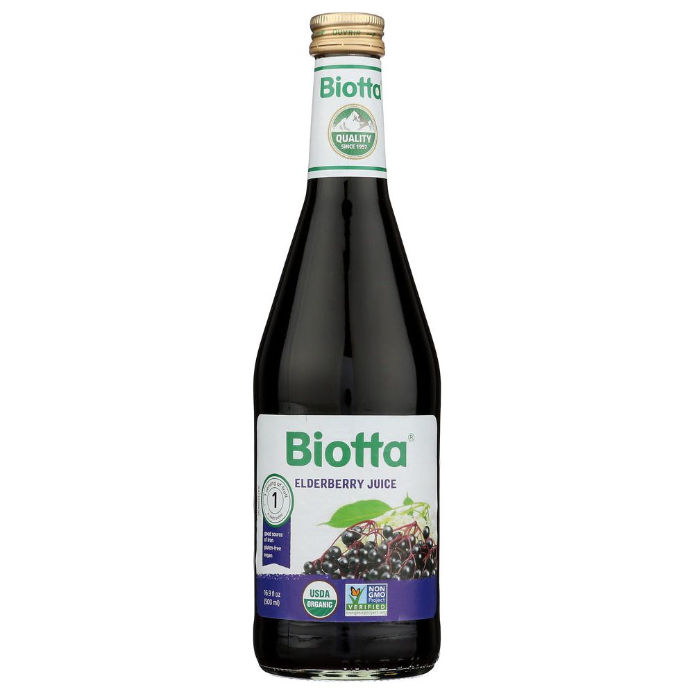 BIOTTA: Elderberry Juice, 16.9 oz - #tag1# - #tag2#