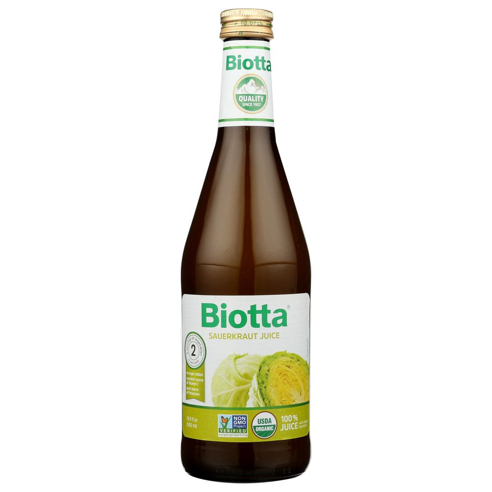BIOTTA: Sauerkraut Juice, 16.9 Oz - #tag1# - #tag2#