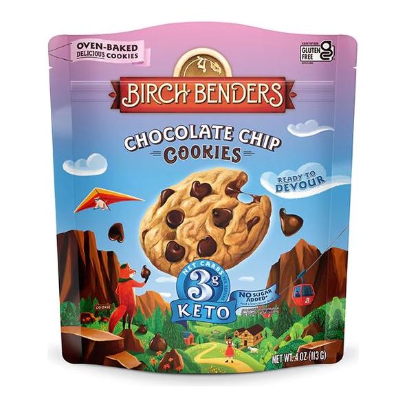 BIRCH BENDERS: Chocolate Chip Cookies, 4 oz - #tag1# - #tag2#