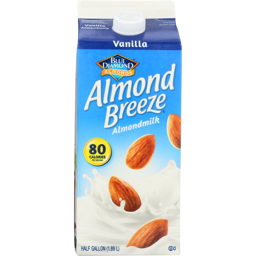 BLUE DIAMOND: Almond Breeze Almondmilk Vanilla, 64 oz - #tag1# - #tag2#