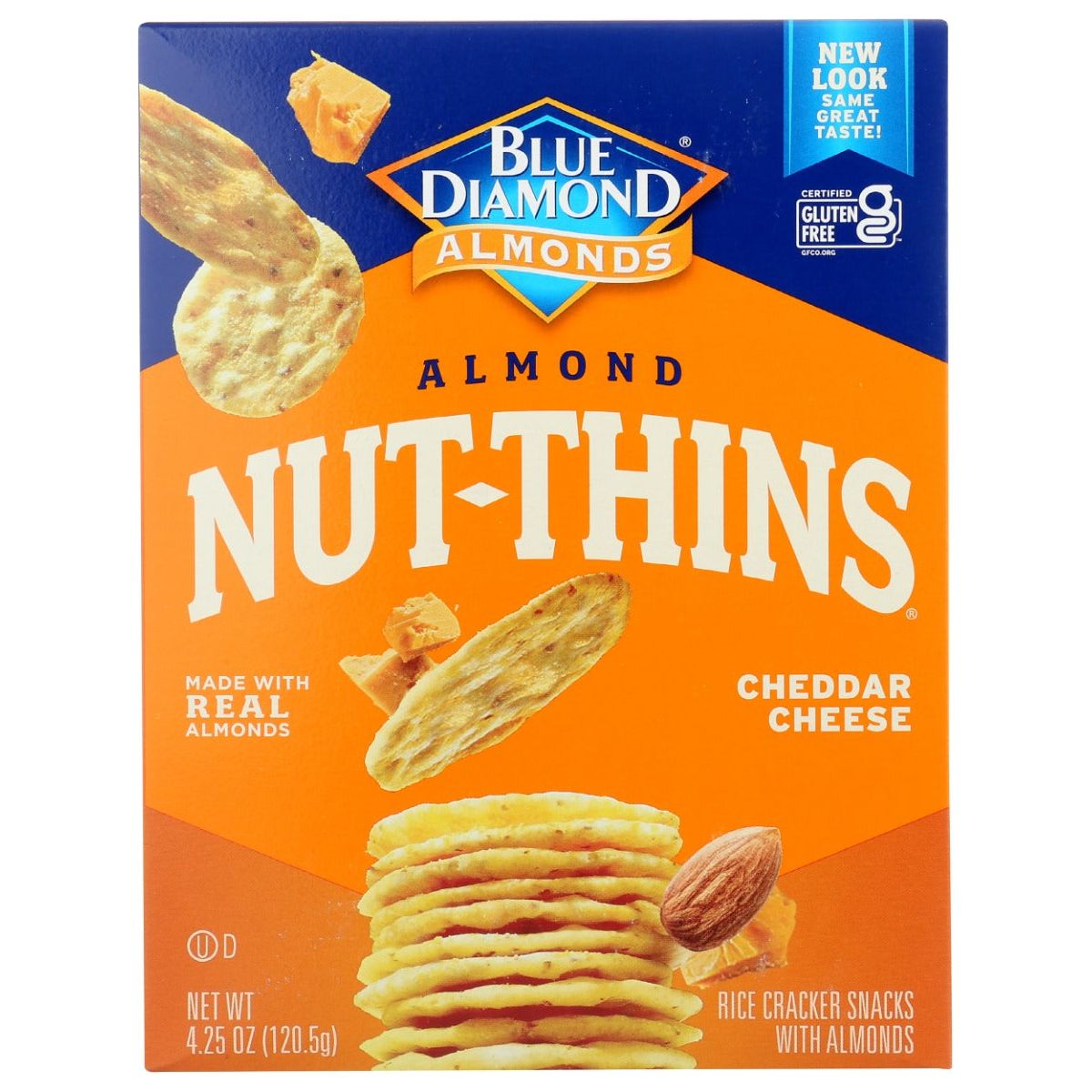 BLUE DIAMOND: Nut Thins Cheddar Cheese, 4.25 oz - #tag1# - #tag2#